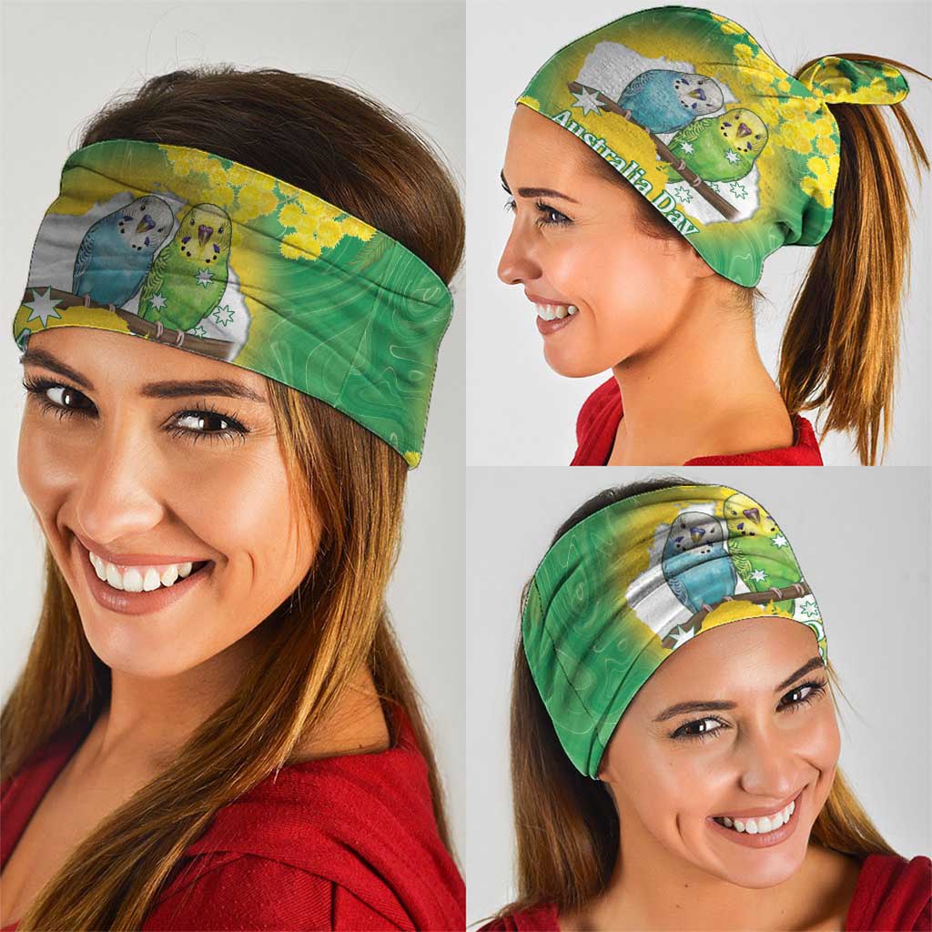 Budgerigar Australia Day Neck Gaiter Proud To Be An Aussie Opal National Color - Aussie Hoodie