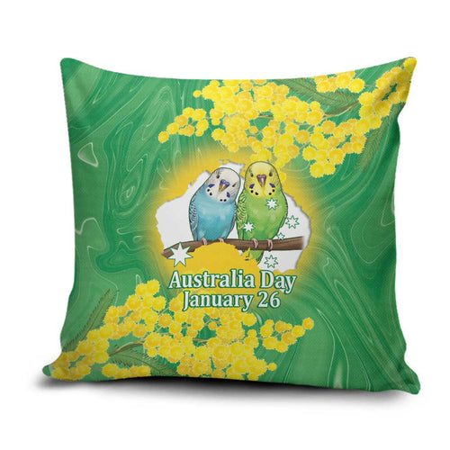 Budgerigar Australia Day Pillow Cover Proud To Be An Aussie Opal National Color - Aussie Hoodie