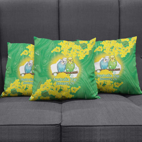 Budgerigar Australia Day Pillow Cover Proud To Be An Aussie Opal National Color - Aussie Hoodie
