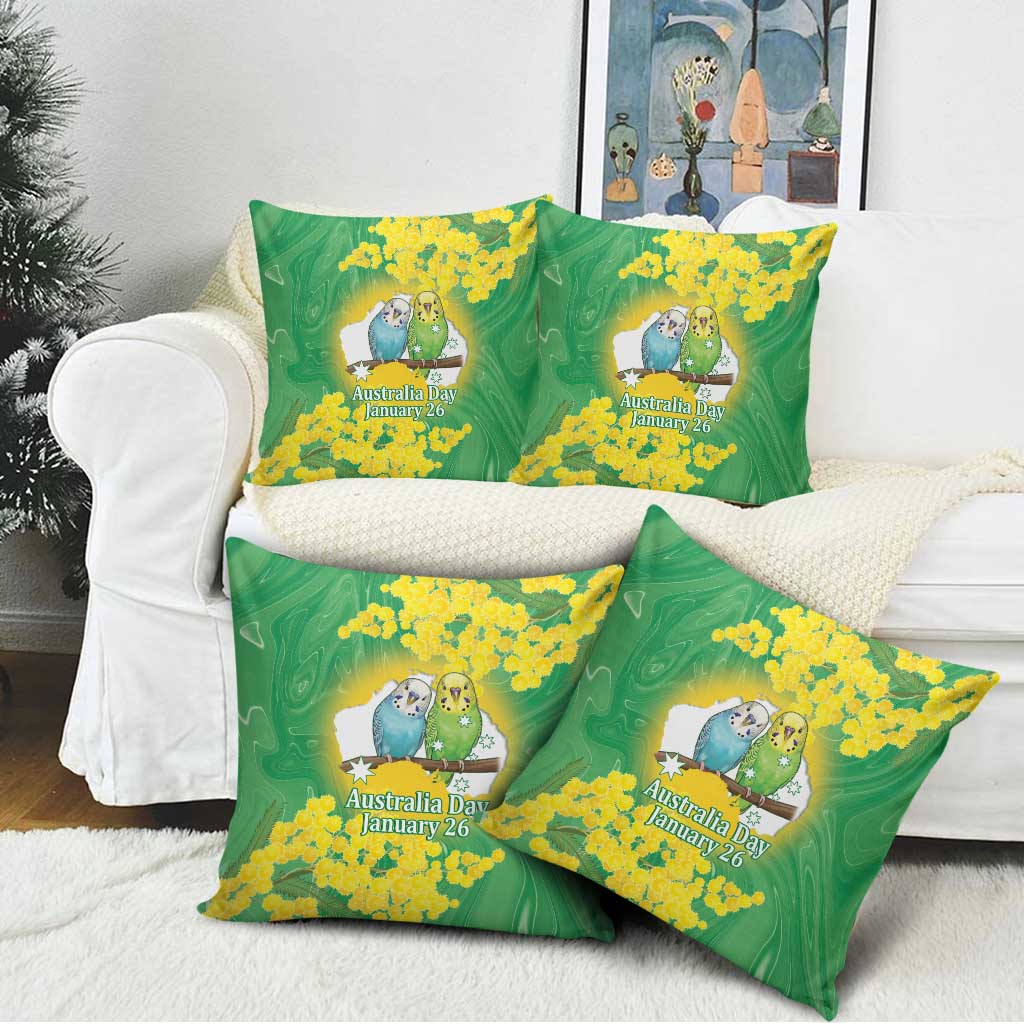 Budgerigar Australia Day Pillow Cover Proud To Be An Aussie Opal National Color - Aussie Hoodie