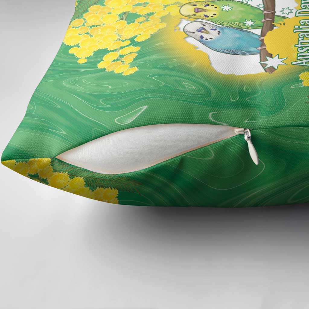 Budgerigar Australia Day Pillow Cover Proud To Be An Aussie Opal National Color - Aussie Hoodie