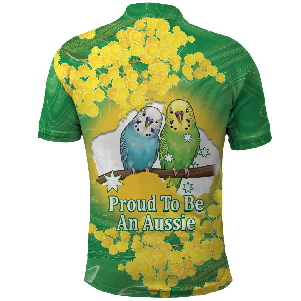 Budgerigar Australia Day Polo Shirt Proud To Be An Aussie Opal National Color - Aussie Hoodie