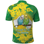 Budgerigar Australia Day Polo Shirt Proud To Be An Aussie Opal National Color - Aussie Hoodie
