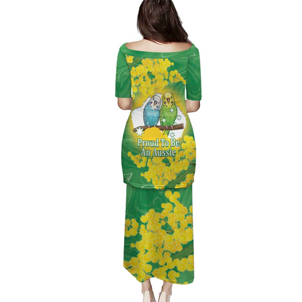 Budgerigar Australia Day Puletasi Proud To Be An Aussie Opal National Color - Aussie Hoodie
