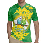 Budgerigar Australia Day Rugby Jersey Proud To Be An Aussie Opal National Color - Aussie Hoodie