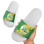 Budgerigar Australia Day Slide Sandals Proud To Be An Aussie Opal National Color - Aussie Hoodie