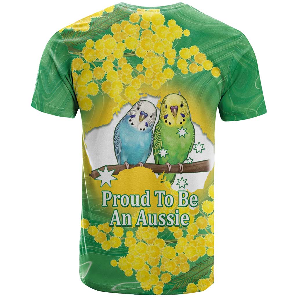Budgerigar Australia Day T Shirt Proud To Be An Aussie Opal National Color - Aussie Hoodie