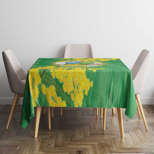 Budgerigar Australia Day Tablecloth Proud To Be An Aussie Opal National Color - Aussie Hoodie