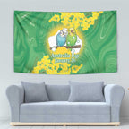 Budgerigar Australia Day Tapestry Proud To Be An Aussie Opal National Color - Aussie Hoodie
