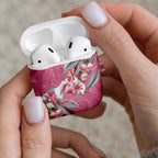 Pink Cockatoo Australia Day AirPods Case Proud To Be An Aussie Opal Eucalyptus Blossoms - Aussie Hoodie