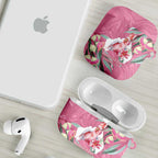 Pink Cockatoo Australia Day AirPods Case Proud To Be An Aussie Opal Eucalyptus Blossoms - Aussie Hoodie