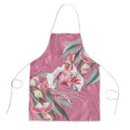 Pink Cockatoo Australia Day Apron Proud To Be An Aussie Opal Eucalyptus Blossoms - Aussie Hoodie