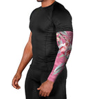 Pink Cockatoo Australia Day Arm Sleeves Proud To Be An Aussie Opal Eucalyptus Blossoms - Aussie Hoodie