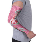 Pink Cockatoo Australia Day Arm Sleeves Proud To Be An Aussie Opal Eucalyptus Blossoms - Aussie Hoodie