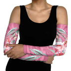 Pink Cockatoo Australia Day Arm Sleeves Proud To Be An Aussie Opal Eucalyptus Blossoms - Aussie Hoodie
