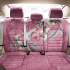 Pink Cockatoo Australia Day Back Car Seat Cover Proud To Be An Aussie Opal Eucalyptus Blossoms - Aussie Hoodie