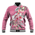 Pink Cockatoo Australia Day Baseball Jacket Proud To Be An Aussie Opal Eucalyptus Blossoms - Aussie Hoodie