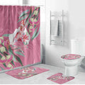 Pink Cockatoo Australia Day Bathroom Set Proud To Be An Aussie Opal Eucalyptus Blossoms - Aussie Hoodie