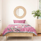 Pink Cockatoo Australia Day Bedding Set Proud To Be An Aussie Opal Eucalyptus Blossoms - Aussie Hoodie