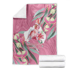 Pink Cockatoo Australia Day Blanket Proud To Be An Aussie Opal Eucalyptus Blossoms - Aussie Hoodie