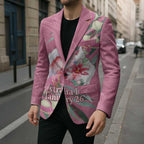 Pink Cockatoo Australia Day Blazer Proud To Be An Aussie Opal Eucalyptus Blossoms - Aussie Hoodie
