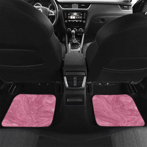 Pink Cockatoo Australia Day Car Mats Proud To Be An Aussie Opal Eucalyptus Blossoms - Aussie Hoodie
