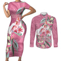 Pink Cockatoo Australia Day Couples Matching Short Sleeve Bodycon Dress and Long Sleeve Button Shirt Proud To Be An Aussie Opal Eucalyptus Blossoms - Aussie Hoodie