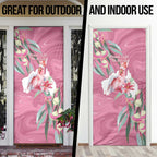 Pink Cockatoo Australia Day Door Cover Proud To Be An Aussie Opal Eucalyptus Blossoms - Aussie Hoodie
