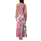 Pink Cockatoo Australia Day Family Matching Tank Maxi Dress and Hawaiian Shirt Proud To Be An Aussie Opal Eucalyptus Blossoms - Aussie Hoodie
