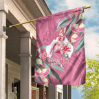 Pink Cockatoo Australia Day Garden Flag Proud To Be An Aussie Opal Eucalyptus Blossoms - Aussie Hoodie