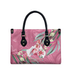 Pink Cockatoo Australia Day Leather Bag Proud To Be An Aussie Opal Eucalyptus Blossoms - Aussie Hoodie