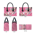 Pink Cockatoo Australia Day Leather Bag Proud To Be An Aussie Opal Eucalyptus Blossoms - Aussie Hoodie