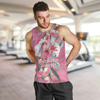Pink Cockatoo Australia Day Men Tank Top Proud To Be An Aussie Opal Eucalyptus Blossoms - Aussie Hoodie