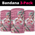 Pink Cockatoo Australia Day Neck Gaiter Proud To Be An Aussie Opal Eucalyptus Blossoms - Aussie Hoodie