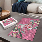 Pink Cockatoo Australia Day Puzzle Proud To Be An Aussie Opal Eucalyptus Blossoms - Aussie Hoodie