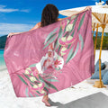 Pink Cockatoo Australia Day Sarong Proud To Be An Aussie Opal Eucalyptus Blossoms - Aussie Hoodie