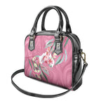 Pink Cockatoo Australia Day Shoulder Handbag Proud To Be An Aussie Opal Eucalyptus Blossoms - Aussie Hoodie