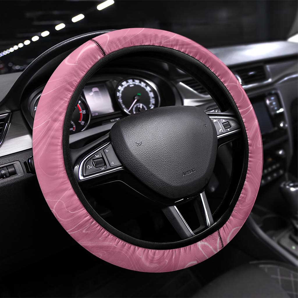 Pink Cockatoo Australia Day Steering Wheel Cover Proud To Be An Aussie Opal Eucalyptus Blossoms - Aussie Hoodie