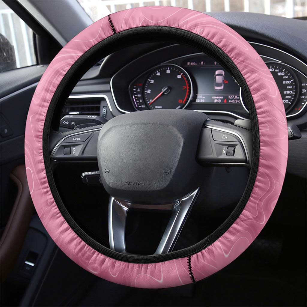Pink Cockatoo Australia Day Steering Wheel Cover Proud To Be An Aussie Opal Eucalyptus Blossoms - Aussie Hoodie