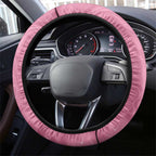 Pink Cockatoo Australia Day Steering Wheel Cover Proud To Be An Aussie Opal Eucalyptus Blossoms - Aussie Hoodie