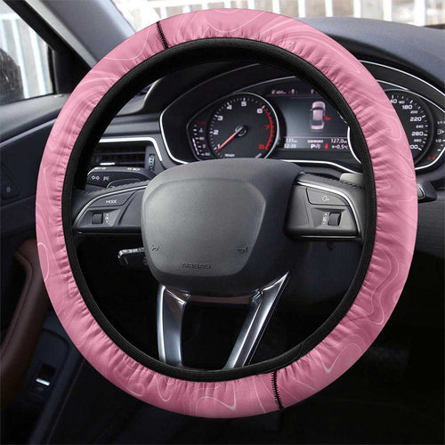 Pink Cockatoo Australia Day Steering Wheel Cover Proud To Be An Aussie Opal Eucalyptus Blossoms - Aussie Hoodie