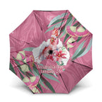 Pink Cockatoo Australia Day Umbrella Proud To Be An Aussie Opal Eucalyptus Blossoms - Aussie Hoodie