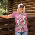 Pink Cockatoo Australia Day Women Polo Shirt Proud To Be An Aussie Opal Eucalyptus Blossoms - Aussie Hoodie