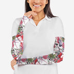 Australia Pink Galah Arm Sleeves Rose-breasted Cockatoo Pineapple Seamless Vibes - Aussie Hoodie
