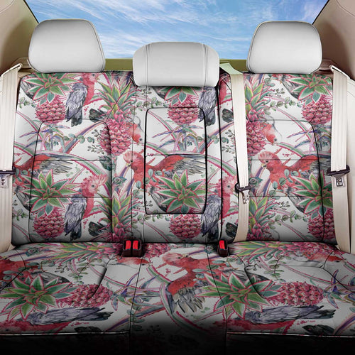 Australia Pink Galah Back Car Seat Cover Rose-breasted Cockatoo Pineapple Seamless Vibes - Aussie Hoodie