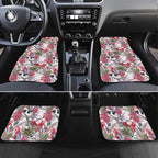 Australia Pink Galah Car Mats Rose-breasted Cockatoo Pineapple Seamless Vibes - Aussie Hoodie