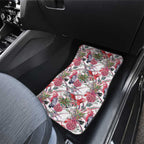 Australia Pink Galah Car Mats Rose-breasted Cockatoo Pineapple Seamless Vibes - Aussie Hoodie