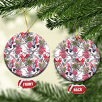 Australia Pink Galah Ceramic Ornament Rose-breasted Cockatoo Pineapple Seamless Vibes - Aussie Hoodie
