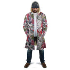 Australia Pink Galah Cloak Rose-breasted Cockatoo Pineapple Seamless Vibes - Aussie Hoodie