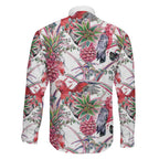 Australia Pink Galah Family Matching Short Sleeve Bodycon Dress and Hawaiian Shirt Rose-breasted Cockatoo Pineapple Seamless Vibes - Aussie Hoodie